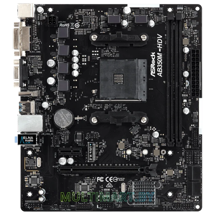 Материнская плата ASRock AB350M-HDV R3.0